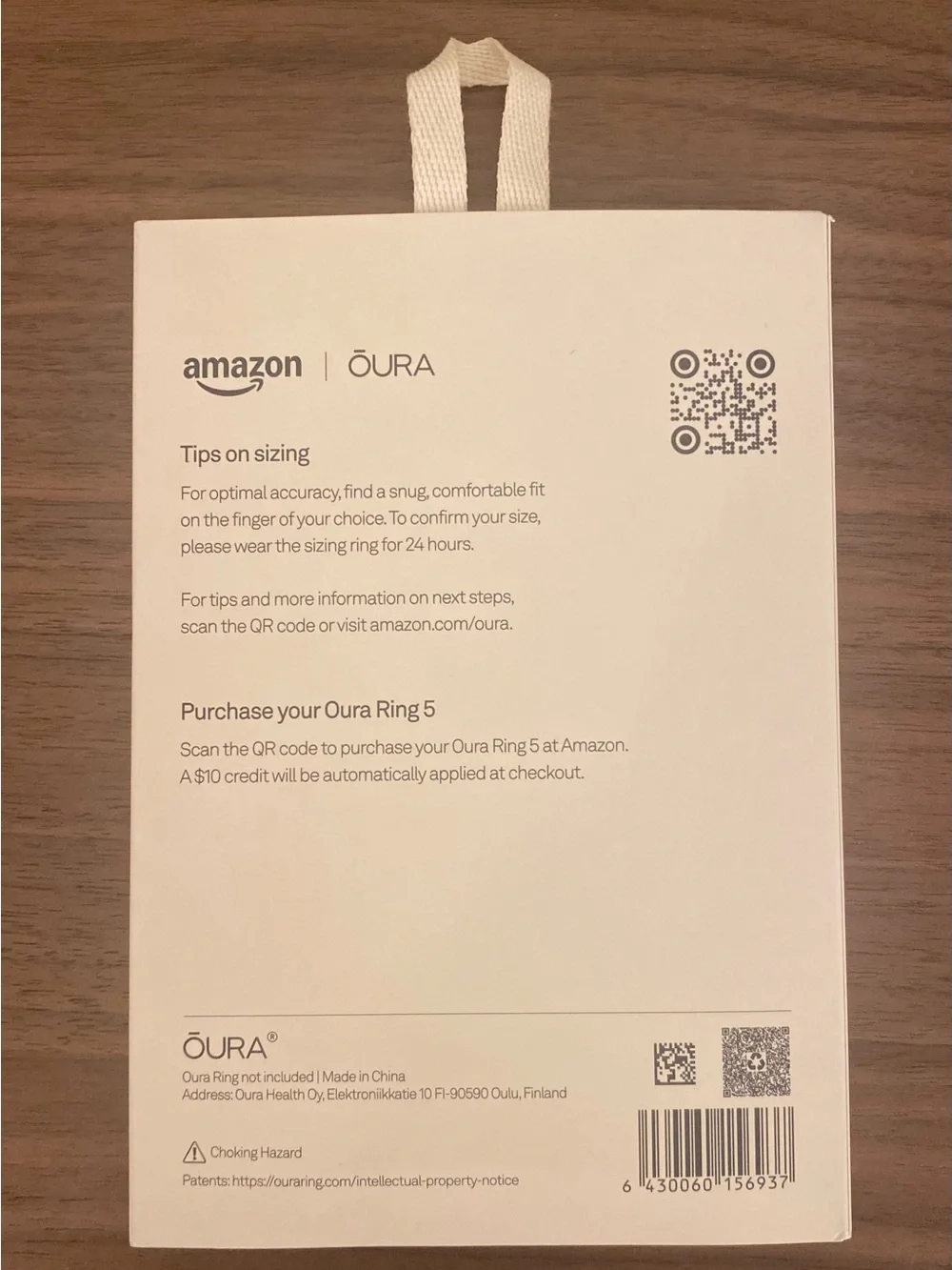 Oura Ring 5 Sizing Kit Complete Ring Size Set Amazon Edition